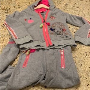 Designer girls jog suit